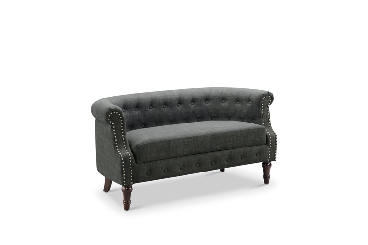 Black deals sofa wayfair